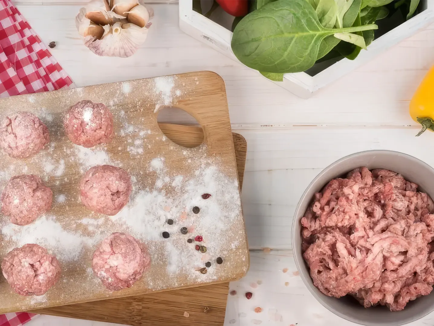 Carne molida de conejo